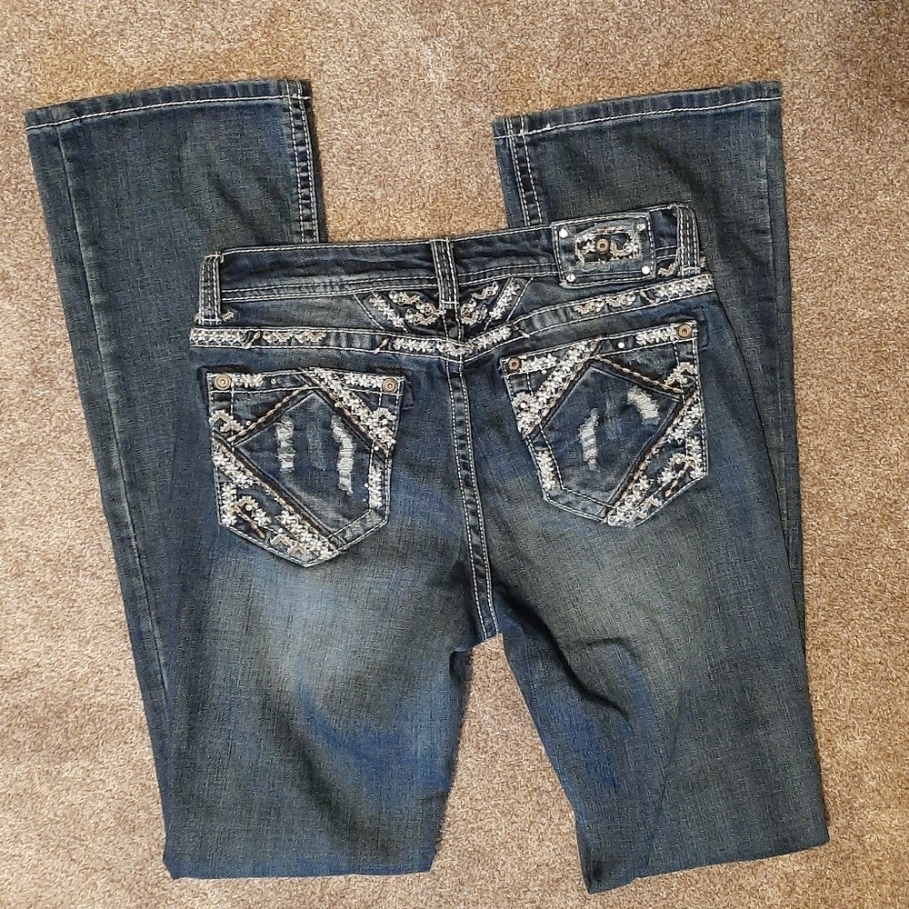 Grace in LA Easy Fit Womens 27 bootcut Jeans